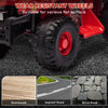 Yeah Depot - Qaba Kids ATV, 6V 4 Wheeler Kids Quad Car, Battery Powered Electric Ride on Toy with Music for Boys & Girls Ages 2-6 Years, Red