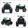 Yeah Depot - Aosom 12V Kids 4 Wheeler, Ride on ATV for Kids with Music, Realistic Headlights & Wide Wheels, Toddler Quad for Boys and Girls, Green