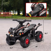 Yeah Depot - Qaba Kids ATV, 6V 4 Wheeler Kids Quad Car, Battery Powered Electric Ride on Toy with Music for Boys & Girls Ages 2-6 Years, Black