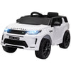 Yeah Depot - Qaba Land Rover Discovery Sport Licensed 12V Kids Ride on Car, Battery Powered Kids Electric Car with Remote Control, Soft Start, LED Lights, Music Horn, 3 Speeds, White