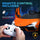 Yeah Depot - Qaba Lamborghini Revuelto Licensed 12V Kids Electric Car, Battery Powered Ride on Car with Hydraulic Doors, Remote Control, Transport Wheels, Spring Suspension, Music, Lights, 3 Speeds, Orange