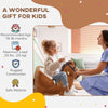 Yeah Depot - Qaba Baby Rocking Horse, Plush Animal Rocker with Sound, Wooden Base, & Safety Belt for Ages 18-36 Months, Brown