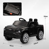 Yeah Depot - Qaba 12V Kids Electric Car, Chevrolet Silverado EV RST Licensed Ride on Car with Parent Remote Control, Spring Suspension, Soft Start, Training Wheels, LED Lights, Music, MP3, 3 Speed, Black