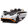 Yeah Depot - Lamborghini Huracan Sto 24V Kids Electric Ride-On Drift Car: Speeds 1.86-5.59 MPH, Ages 3-8, Foam Front Wheels, 360Â° Spin, LED Lights, Dynamic Music, Early Learning, USB Port, Drift Feature
