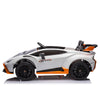 Yeah Depot - Lamborghini Huracan Sto 24V Kids Electric Ride-On Drift Car: Speeds 1.86-5.59 MPH, Ages 3-8, Foam Front Wheels, 360Â° Spin, LED Lights, Dynamic Music, Early Learning, USB Port, Drift Feature