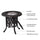 Yeah Depot - Hand Brushed Patina/Bronze Cast Aluminum, Food Grade 304 Stainless Steel Ice Bucket/Pail Table Set