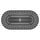 Yeah Depot - L81.89*W41.34-inch Cast Aluminum Patio Dining Table With Black Frame and Umbrella Hole