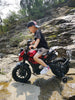 Yeah Depot - Electric Motorcycle for Kids, kids ride on motorcycle, 12V Electric Dirt Bike with Training Wheels, Hand Racing Foot Brake,PU seat, Ride on Motorcycle for 3~6 years Boys Girls gift