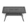 Yeah Depot - L59.05*W35.43-inch Cast Aluminum Patio Dining Table with Black Frame and Umbrella Hole