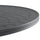 Yeah Depot - Ã˜47.24-inch Cast Aluminum Patio Dining Table With Black Frame and Carved Texture on the Tabletop