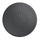 Yeah Depot - Ã˜47.24-inch Cast Aluminum Patio Dining Table With Black Frame and Carved Texture on the Tabletop