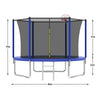 Yeah Depot - 8FT TRAMPOLINE Blue
