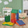Yeah Depot - Soozier 7 Piece Soft Play Blocks Kids Climb and Crawl Gym Toy Foam Building and Stacking Blocks Non-Toxic Learning Play Set Educational Software Activity Toy Brick Baby Soft Climbing Block