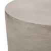 Yeah Depot - Outdoor LightWeight Concrete Side Table,Light Gray