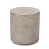 Yeah Depot - Outdoor LightWeight Concrete Side Table,Light Gray