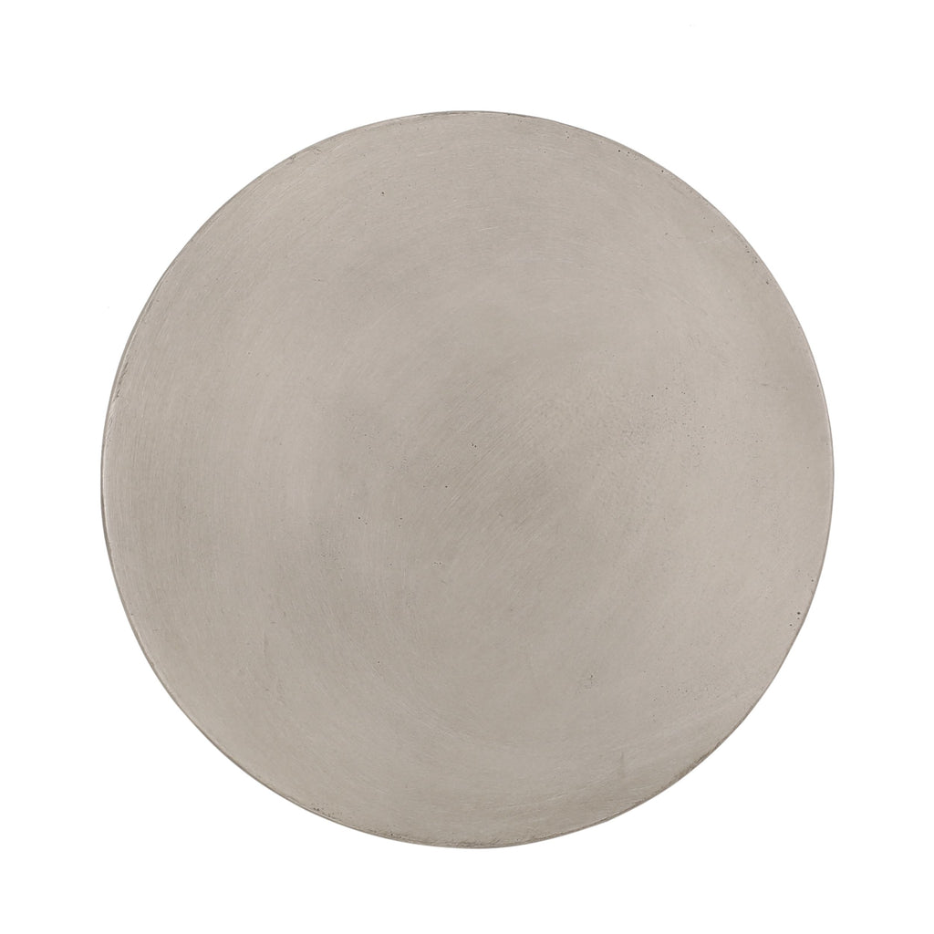 Yeah Depot - Outdoor LightWeight Concrete Side Table,Light Gray