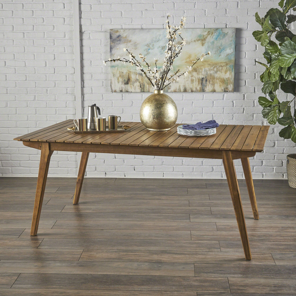 Yeah Depot - Outdoor 69'' Solid Wood Dining Table