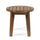Yeah Depot - Outdoor 16'' Acacia Wood Side Table, Teak Finish