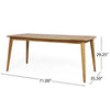 Yeah Depot - ACACIA WOOD DINING TABLE