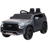 Yeah Depot - Aosom Chevrolet TAHOE Licensed Kids Ride on Car, 12V Battery Powered Kids Electric Car with Remote Control, Music, Lights, Horn, Suspension for 3-6 Years Old, Gray