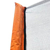 Yeah Depot - 14FT Powder-coated Advanced Trampoline with Basketball Hoop Inflator and Ladder(Outer Safety Enclosure) Orange