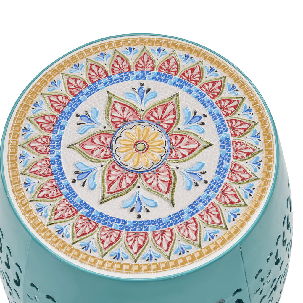 Yeah Depot - RUBY 12'' SIDE TABLE - TEAL