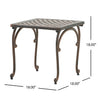 Yeah Depot - LAUGHLIN KD CAST END TABLE [SET OF 2 PCS]