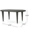 Yeah Depot - DOMINICA 6'' OVAL DINING TABLE