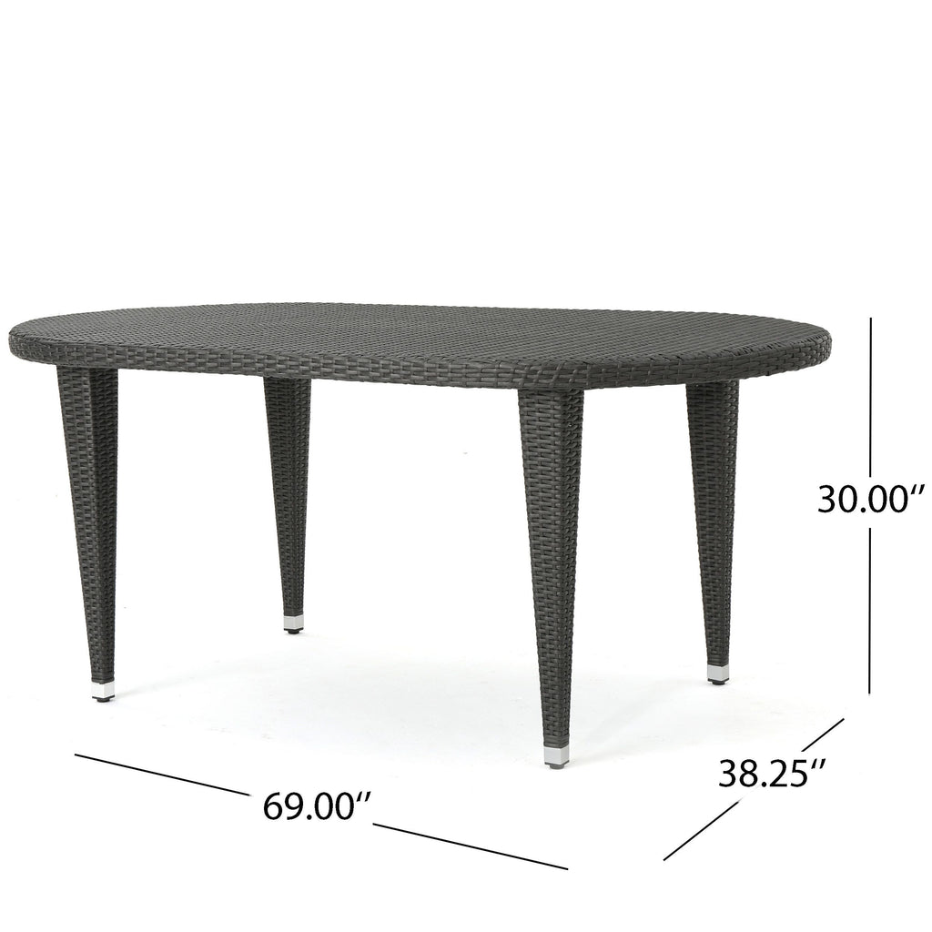 Yeah Depot - DOMINICA 6'' OVAL DINING TABLE