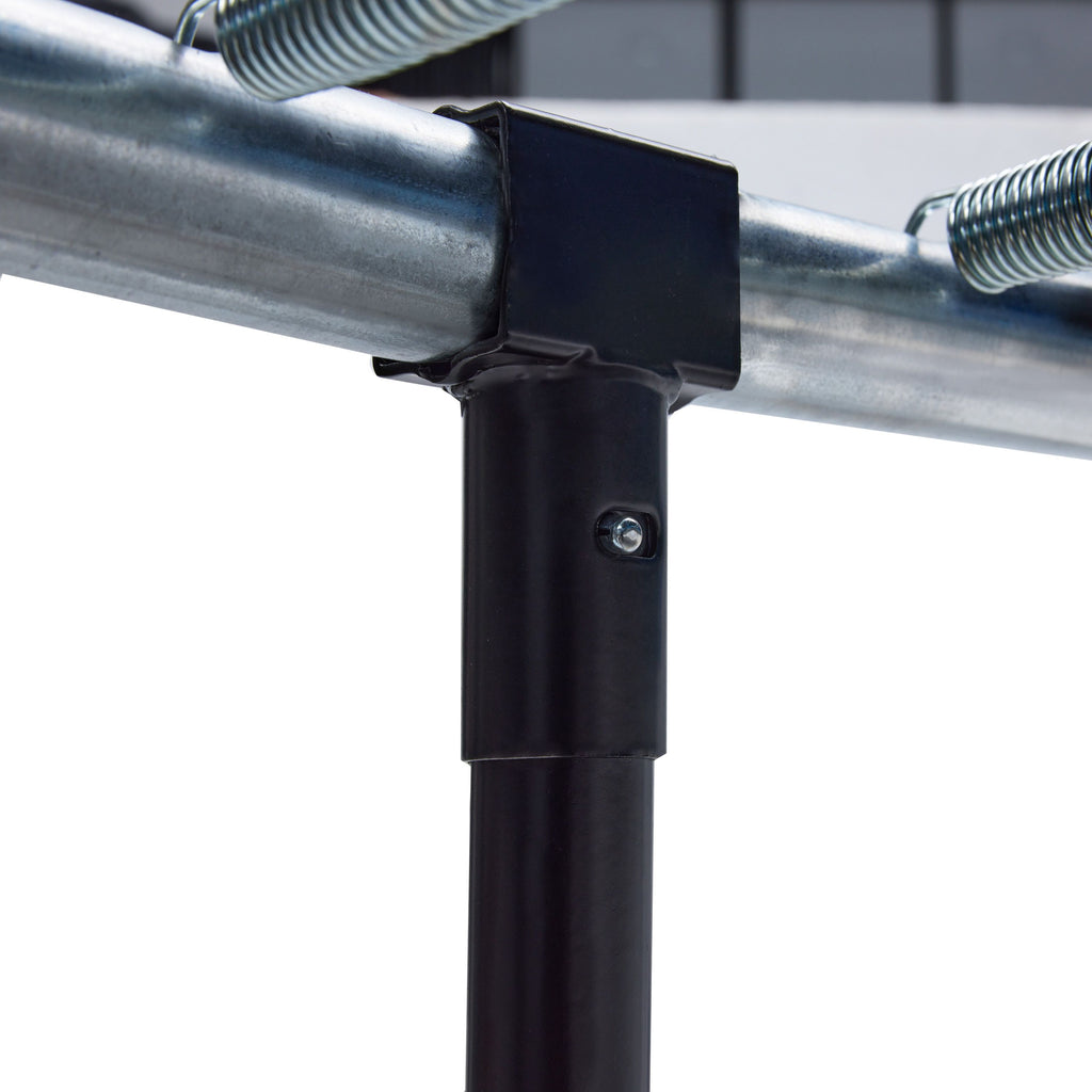 Yeah Depot - YC 14FT Recreational Trampolines with Enclosure for Kids and Adults with Patented Fiberglass Curved Poles Pumpkin -Green