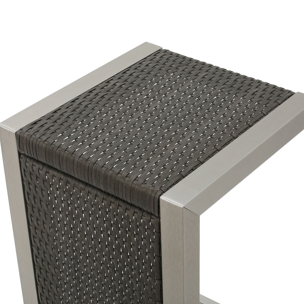 Yeah Depot - CAPE CORAL WICKER C-SHAPED TABLE