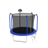 Yeah Depot - 8FT Trampoline with Basketball Hoop, ASTM Approved Reinforced Type Outdoor Trampoline with Enclosure Net
