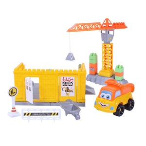 Sanal Magaza - Ogi Mogi Toys Construction Blocks & Crane 44 Pieces