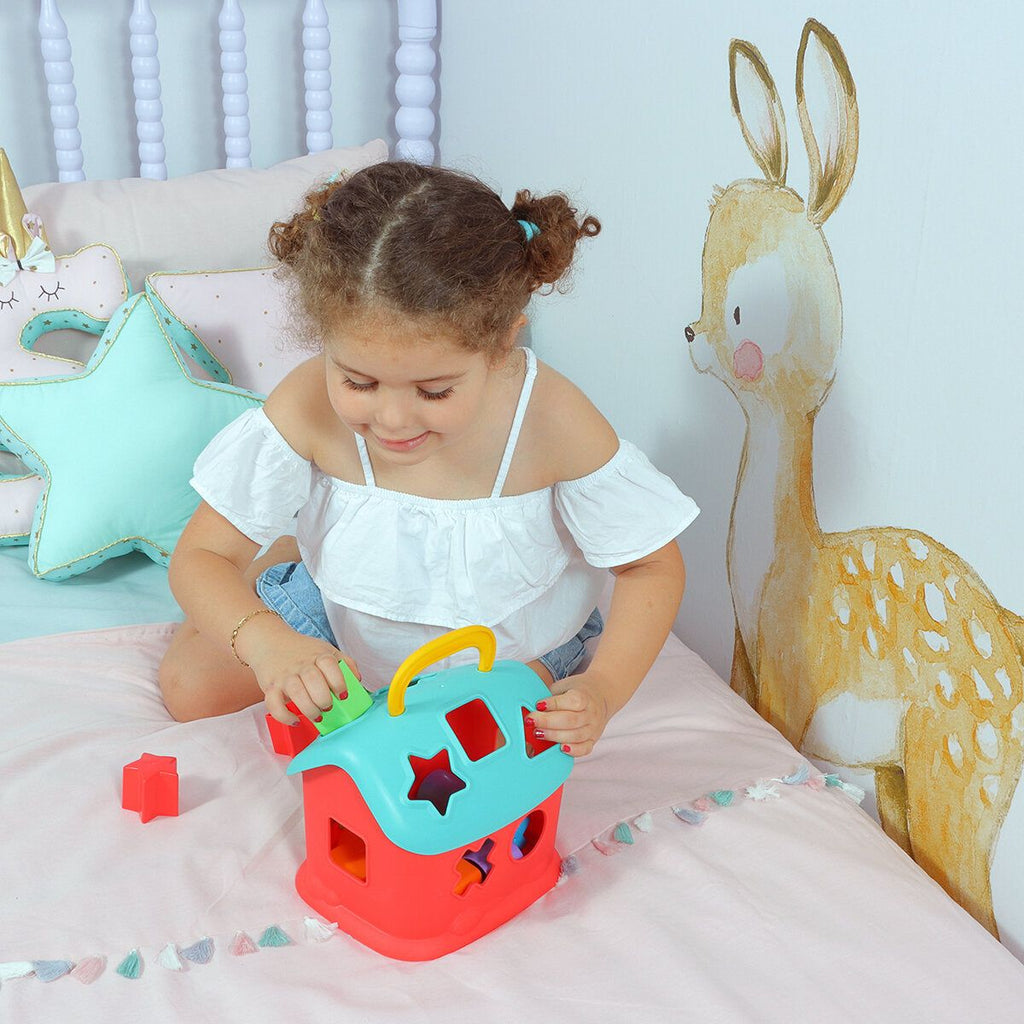 Sanal Magaza - Ogi Mogi Toys Shape Sorter House 13 Pieces