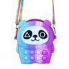 Sanal Magaza - Ogi Mogi Toys Colorful Panda Shoulder Bag