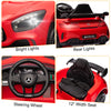 inQ Boutique - LEADZM Dual Drive 12V 4.5Ah with 2.4G Remote Control Mercedes-Benz Sports Car Red