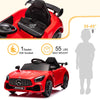 inQ Boutique - LEADZM Dual Drive 12V 4.5Ah with 2.4G Remote Control Mercedes-Benz Sports Car Red