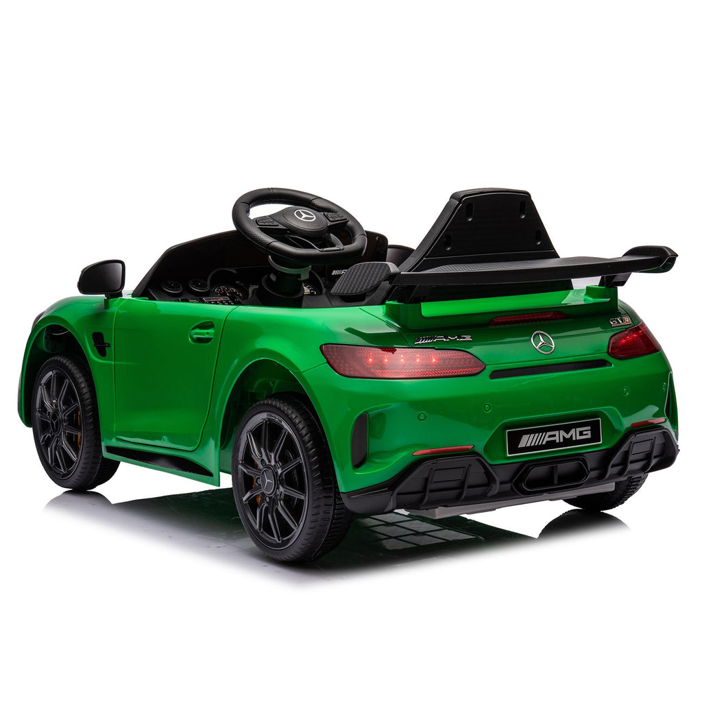 inQ Boutique - LEADZM Dual Drive 12V 4.5Ah with 2.4G Remote Control Mercedes-Benz Sports Car Green