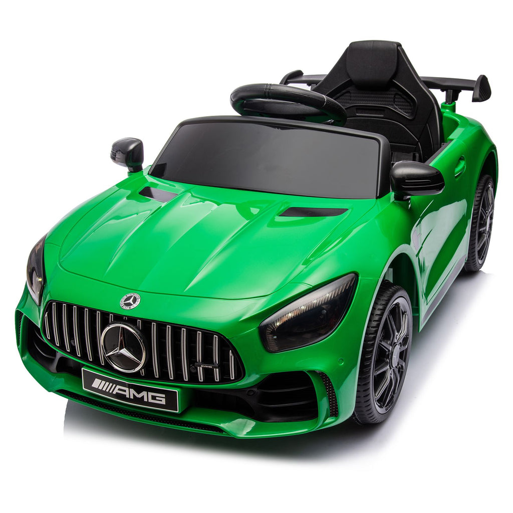 inQ Boutique - LEADZM Dual Drive 12V 4.5Ah with 2.4G Remote Control Mercedes-Benz Sports Car Green