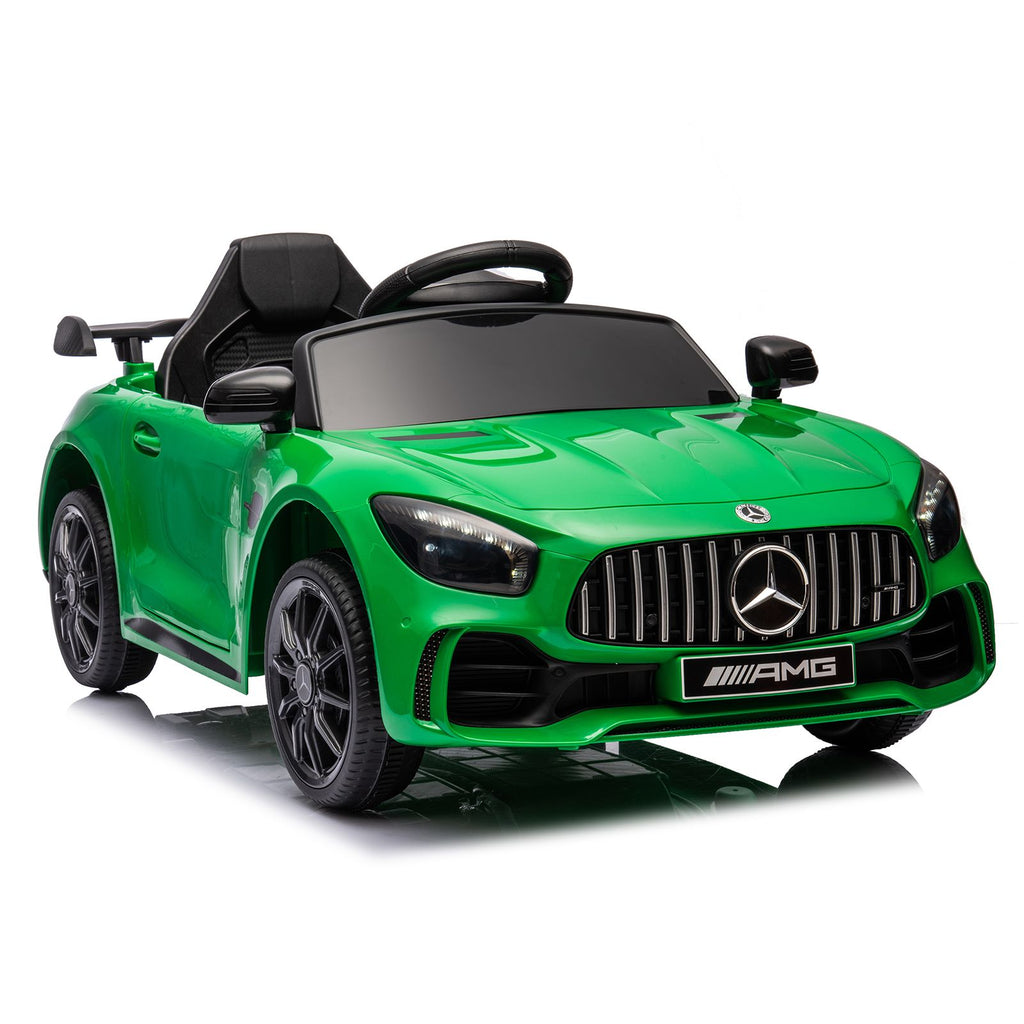 inQ Boutique - LEADZM Dual Drive 12V 4.5Ah with 2.4G Remote Control Mercedes-Benz Sports Car Green