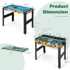 Hooya Imp.& Exp. - 12-in-1 Combo Game Table Set with Foosball Air Hockey Pool Chess and Ping Pong