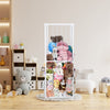 Linx Deals - Stuffed Animal Storage PVC Plush Organizer Shelf Plush Stuffed Animal Holder Standing Kids Toy Storage Cage