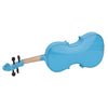 inQ Boutique - 4/4 Acoustic Violin Case Bow Rosin Sky Blue