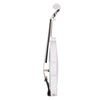 inQ Boutique - [Do Not Sell on Amazon]Glarry GV102 4/4 Solid Wood EQ Violin Case Bow Violin Strings Shoulder Rest Electronic Tuner Connecting Wire Cloth White