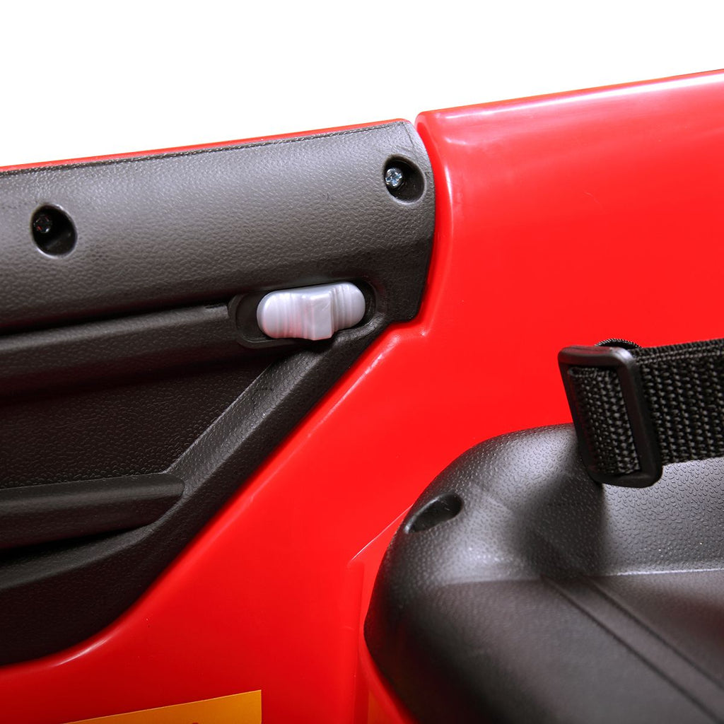 FX070 - 6V Licensed  Electric Vehicle, Kid Ride on Car with Parental Remote Control ,MP3 Player Headlights Opening Doors for Children 3-8, Red