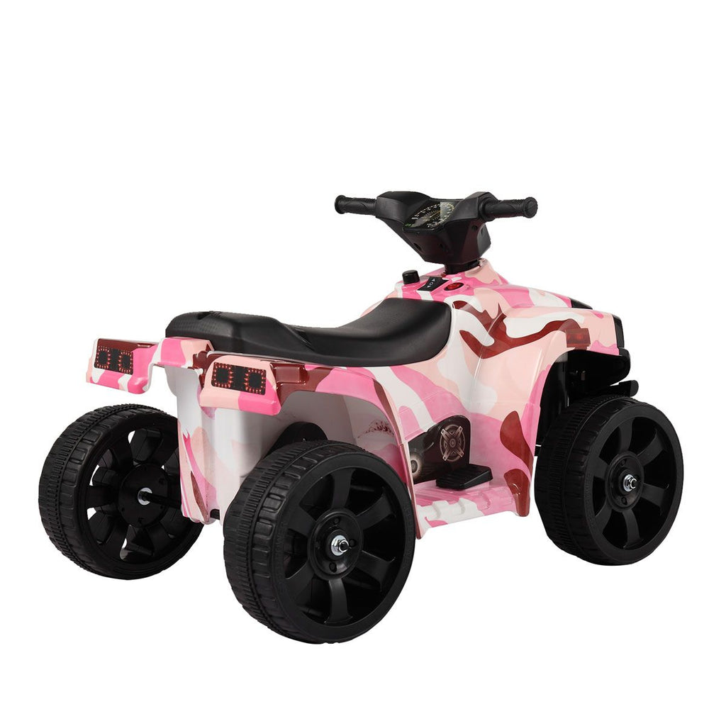 FX070 - Kids Electric ATV Quad Ride On Car Toy-Pink&black