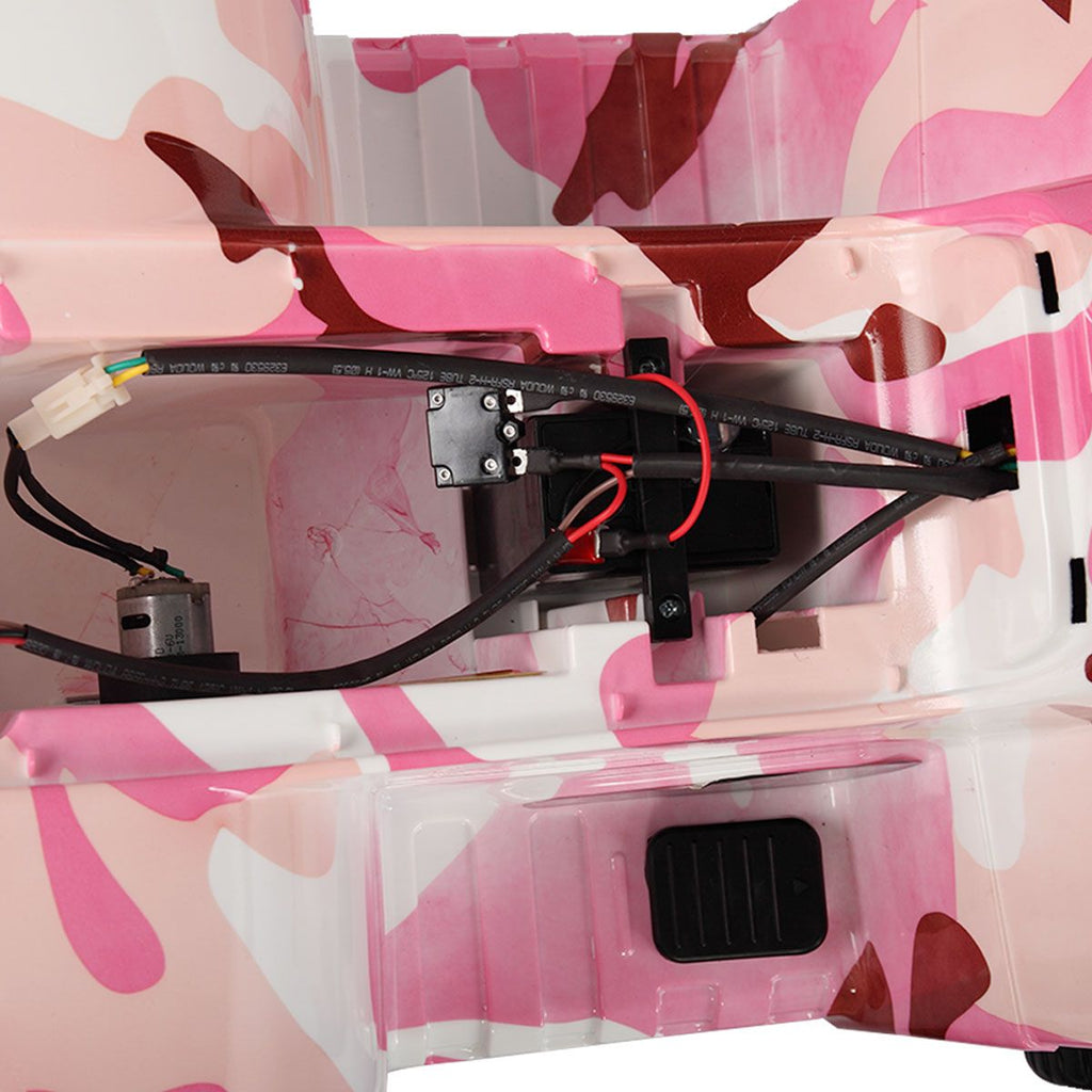 FX070 - Kids Electric ATV Quad Ride On Car Toy-Pink&black