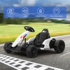 FX070 - Electric GoKart Pro, Kids Racing Car, Outdoor Ride On Toy with MP3 for Kids Aged 4-16, Black and White