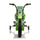 FX070 - 12V Kids Ride on Toy Motorcycle, Electric Motor Toy Bike with Training Wheels for Kids 3-6, Green