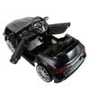 FX070 - Licensed Mercedes Benz AMG 6V Kids Ride On Electric Car with Remote Control, Story Education AUX, Black
